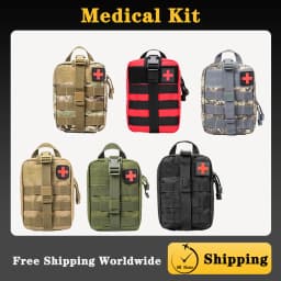 HOT!Rapid Deployment First Aid Kit   MOLLE Bag EDC Tactical Medical Bag Outdoor Hunting Survival Kit