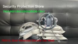 7503 7502 7501 Gas Mask Chemical Respirator Protective Mask Industrial Paint Spray Can Matched with 6000 Filter Anti Organic Gas