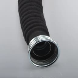 0.5m/1m 40MM Rubber Corrugated Tube Gas Dust Mask Filter Interface Snorkel Wear Resistant Anti-aging Filter Connecting Pipe
