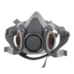 6200 Half Face Dust Gas Mask Respirator For Industrial Paint Spray Chemical Organic Vapor With Filters Protection Widely Used