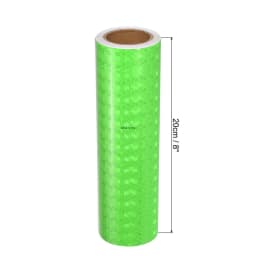 2.5cm/5cm/10cm/20cm*5M Green Reflective Safety Tapes Self-Adhesive Waterproof Reflectors Warning Stickers For Car Vehicles Truck