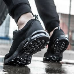 Anti-puncture Security Protective Shoes Air Cushion Work Sneakers Steel Toe Work Shoes Men Women Safety Shoes Light Breathable