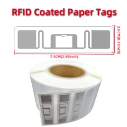 UHF RFID Tag 860-960MHz Long Range EPC Gen2 U9 Alien H9 Chip RFID Sticker Adhesive Sticker ISO18000 6C RFID UHF Wet Inlay 10pcs