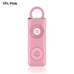 Awapow Personal Defense Alarm 130dB With LED Light Rechargeable Self Defense Woman Safety Alarm Key Chain Emergency Anti-Attack