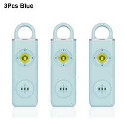 Awapow Personal Defense Alarm 130dB With LED Light Rechargeable Self Defense Woman Safety Alarm Key Chain Emergency Anti-Attack