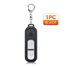 Awapow Personal Defense Alarm 130dB With LED Light Rechargeable Self Defense Woman Safety Alarm Key Chain Emergency Anti-Attack