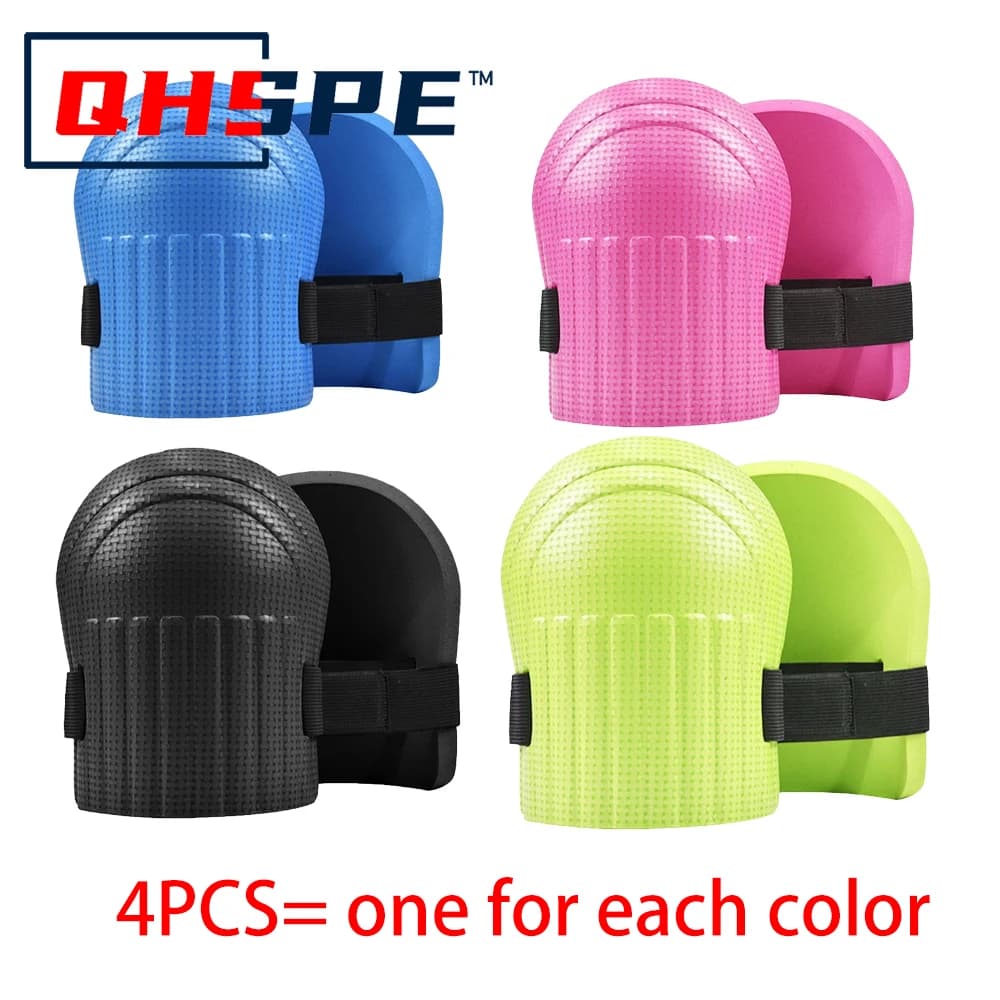 1pair Knee Protection Pad Tile Mud Workers Knee Paste Floor Brick Artifacts Moisture Thickening Brick Garden Manual Work Tools