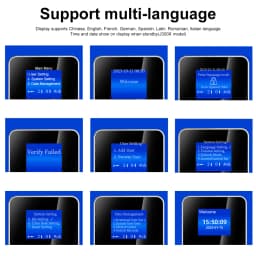 Support Tuya App Fingerprint RFID Access Control System Door Lock Electronic Gate Bluetooth Opener Home Digital Set Biometric