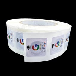 NFC Tags 30mm Waterproof Google Review Stickers 504Bytes NFC215 Chip NFC Tap Review Sticker Review us on Google Sticker