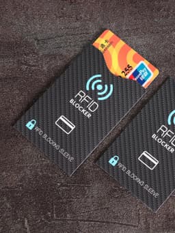 RFID Credit Card Protector Blocking Cardholder Sleeve Skin Case Covers Protection Bank Card Case Identity Theft Prevention Case