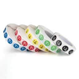 6pcs NFC Ntag213 144 Bytes Wet Tag Stickers 13.56MHz ISO14443A Ntag 213 Chip RFID Adhesive Tag Label For NFC Phone 6 Colors