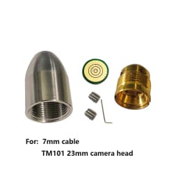 Female Connector Accessories,Pipe Sewer Pipeline Industrial Endoscope Camera Cable PCB Gasket Connection Line Repair Replacement