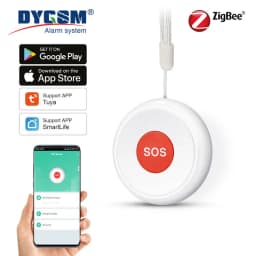 Tuya ZigBee SOS Emergency Butto Elderly Children Alarm Emergency Help Switch Home Security Protection Smart Life App Control