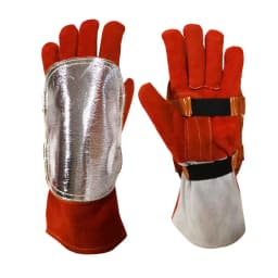 Fireproof Gloves Pad Welding Hand Pad Welding Glove Heat Shield for Cutting Camping Welder Furnace Metal Smelting Welding