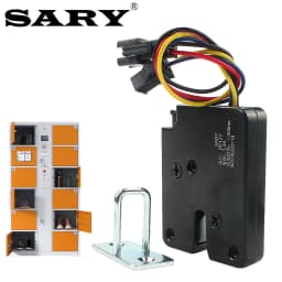 5 piece Small cabinet door electronic lock DC3v5v12v vending machine door lock electric control lock mini drawer cabinet lock