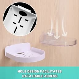 Punch-Free Security Surveillance Camera Stand New Traceless Wall-Mounted Bracket Home Self-Adhesive Drill-free Fixer 1pcs