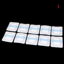 10Pcs Large Size Hypoallergenic Non-woven Medical Adhesive Wound Dressing Band aid Bandage Large Wound First Aid 6*7cm
