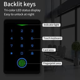 Biometric Fingerprint Support Tuya APP WIFI Access Control System Kits Smart Door Lock Kit Gate Opener Electromagnetic Door Set