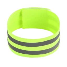 4Pcs Reflective Bands Elastic Bracelet Armband Wristband Straps Safety Reflector Tape for Night Cycling Running Adults
