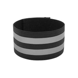 4Pcs Reflective Bands Elastic Bracelet Armband Wristband Straps Safety Reflector Tape for Night Cycling Running Adults
