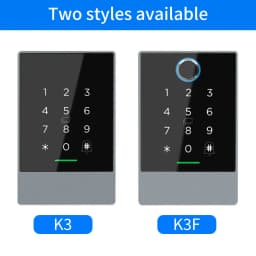 K3/K3F IP67 Waterproof TTLock APP Remote Control Smart Standalone Access Controler RFID Reader Card/Password/APP/Remote Alexa