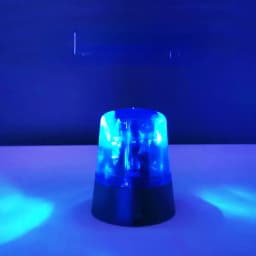 Industrial LED Rotating Strobe Beacon Warning Lights, Electrical Revolving Signal Lights for Emergency