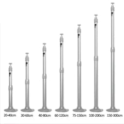 20-40cm 30-60cm 40-80cm Monitor Aluminum Alloy Telescopic Bracket Bracket Extension Monitoring Pole Camera Long Bracket