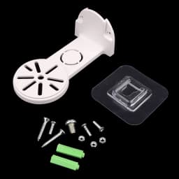 1Set Surveillance Camera Bracket Nail-free Wall-mounted Monitoring With Rubber Bottom Screws