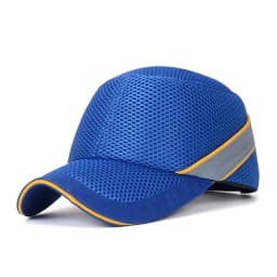 Net Cloth Hi-Viz Anti-collision Hard Hat Work Safety Bump Cap Baseball Hat Style Helmet Head Protection Repairing
