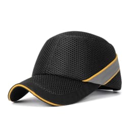 Net Cloth Hi-Viz Anti-collision Hard Hat Work Safety Bump Cap Baseball Hat Style Helmet Head Protection Repairing