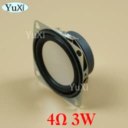 1Pc 5W 3O4Ohm Full-frequency Speaker Square Bluetooth Audio Radio External Magnetic Loudspeaker 3W 4Ohm 53MM