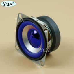 1Pc 5W 3O4Ohm Full-frequency Speaker Square Bluetooth Audio Radio External Magnetic Loudspeaker 3W 4Ohm 53MM