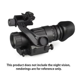 BOOIU Tactical MICH FAST Helmet Mount J Arm For NVG PVS-14 PVS-7 Monocular Night Vision J Arm Mount Adapter Helmet Accessories