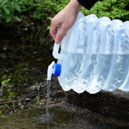3L/5L/8L/10L/15L Outdoor Collapsible Bucket Foldable Water Bag Survival Water Storage Portable Water Carrier Container Camp Hiki