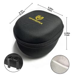 YHKEMA T tactical headset hard body storage case / light headset case / electronic shooting earmuffs portable case