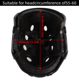 BOOIU Airsoft Fast Helmet PJ/MH Tactical Helmets CS Riding Shooting ABS Lightweight Helmet Protective Gear for Outdoor Sports