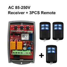 433MHz Universal Tuya Smart wifi Garage Door Opener 2CH 12V 24V 220V Wireless Remote Control Switch Receiver Gate Tansmitter 433
