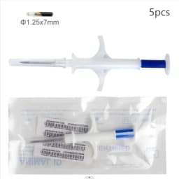 10/20pcs 134.2KHZ 2.12*12mm/1.4*8mm Microchip Animal RFID Tag With EM4305 Chip ISO11784/5 FDX-B For Fish Dog Cat Idetification