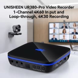 UNISHEEN 4K Capture Box Mini Video Record Device StandAlone Camera HDMI Screen Capture Box OBS VMIX