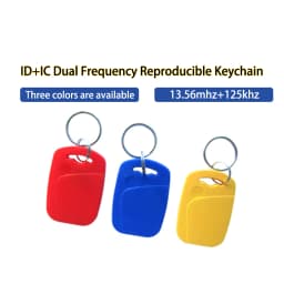 RFID Changeable Dual Chip Magic Card 125Khz T5577 EM4305 Clone Key 13.56Mhz CUID Gen2 Rewritable Copy Token IC ID NFC Tag