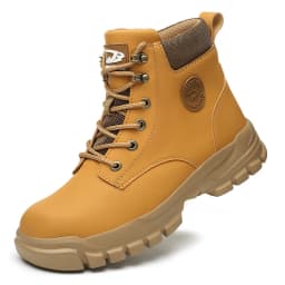 Steel Toe Shoes for Men Women Lightweight Anti-smash Steel Toe Sneakers Indestructible Work Boots Construction Safety Shoes