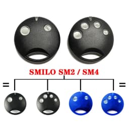 SMILO SM2 SM4 Garage Door Remote Control 433.92MHz Rolling Code For SMXI SMX2R SMX2 SMXIS OXI OX2 Receiver Controller Motor