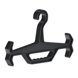 1pc Multifunctional Hanger Tactical Vest Display Hanger Military Fan Outdoor Training Thickened Non-Slip Plastic Hanger