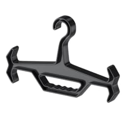 1pc Multifunctional Hanger Tactical Vest Display Hanger Military Fan Outdoor Training Thickened Non-Slip Plastic Hanger
