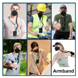 Effortless Breathing Electric Air Purifying Respirator Mask - KN95 Rated, Replaceable Filter, Powered Fan - Dust, Woodworking