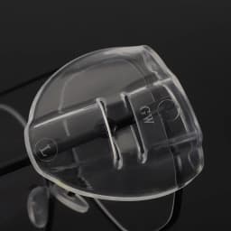 2Pcs Eye Flexible Clear Shields Side Safety Goggles Glasses Universal Anti Fog