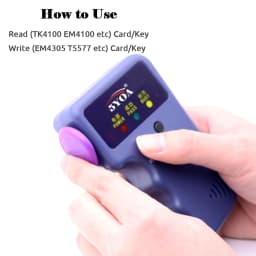 10Pcs EM4305 125Khz Key Copy Rewritable Writable Rewrite EM ID T5577 keyfobs RFID Tag Ring Card Proximity Token Access Duplicate