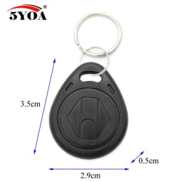 10Pcs EM4305 125Khz Key Copy Rewritable Writable Rewrite EM ID T5577 keyfobs RFID Tag Ring Card Proximity Token Access Duplicate