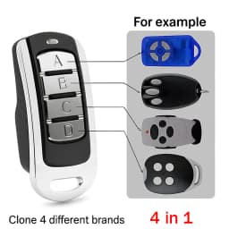 Garage Door Remote Control 433MHz 868MHz 287MHz-868MHz Duplicator Garage Door Opener Rolling Code Transmitter Gate Control 4 Key