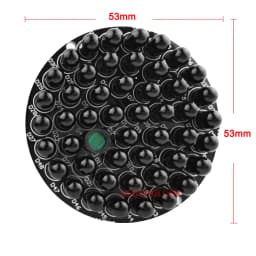 Invisible 940nm No Red Exposure at Night 48pcs IR Light Infrared Illuminator Board For CCTV Camera Night Vision + Power Cable